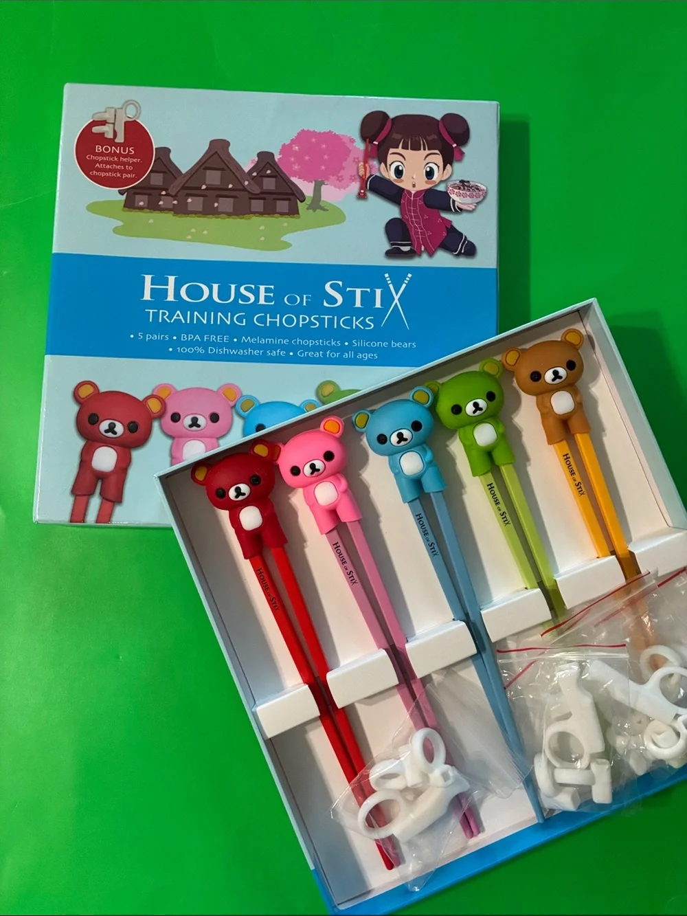 House of Stix - TRAINING CHOPSTICKS (set of 5) - Picture 1 of 12